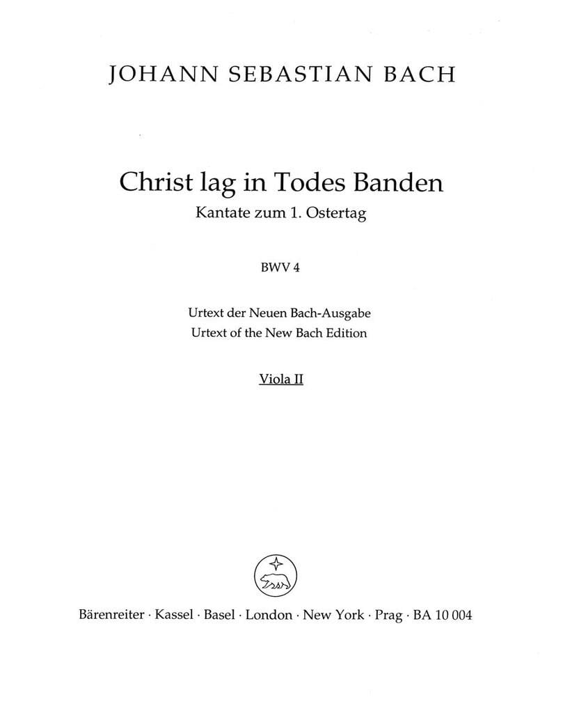Christ lay by death enshrouded